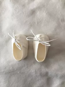 CPK Vintage White Sneakers With 2 White Stripes, Laces “Hong Kong” - Picture 1 of 7