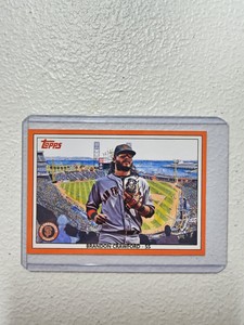 Custom Made Brandon Crawford baseball card ACEO