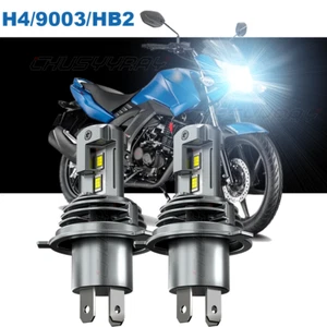 For Kawasaki KLR650 KLR 650 1993-2000 2001 2002 2003 LED Headlight Bulbs White - Picture 1 of 12