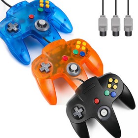 Wired N64 Controller Various Colors  Gamepad Remote for Nintendo 64 N64 Console