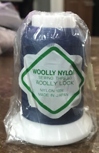 YLI WOOLLY NYLON 1000M SERGER THREAD #267 Slate Grey Made in Japan