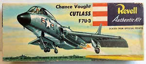 REVELL CHANCE VOUGHT F7U-3 CUTLASS USN VA KIT H-211:79 *LEERKARTON* (1954) JET - Bild 1 von 6