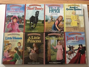 Lot of 8 Treasury of Illustrated Classics Hard Covered Books Modern Publishing - Picture 1 of 3