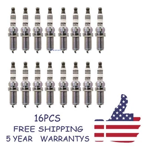 For LFR5AIX-11 #4469 Set of 16 Iridium Spark Plugs 2009+ 5.7L 6.4L Hemi Dodge - Picture 1 of 6