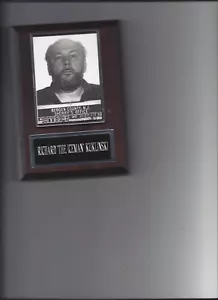 RICHARD THE ICEMAN KUKLINSKI PLAQUE MAFIA ORGANIZED CRIME MOBSTER MOB MUG SHOT - Picture 1 of 1