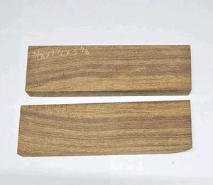Desert Ironwood Natural Knife Handle Scales (Matched) 3/8" x 1-1/2" x 5-1/8" - Picture 1 of 1