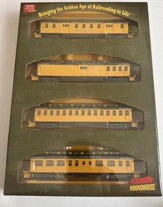 HO Roundhouse 84829 50' Overland Set Combine Coach D&RGW Juego de 4 pases para autos 4 - Imagen 1 de 4