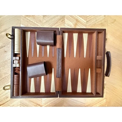 Vintage 1980s Cardinal  Backgammon Set Rare Cover - Image 1 of 4