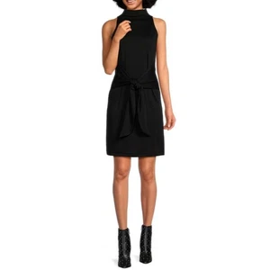 Abito VINCE classico 100% cotone pima morbido senza maniche finto collo cravatta fascia tg L lbd - Foto 1 di 14