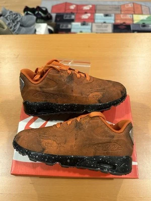 Talla 10C - Nike Air Max 90 QS TD Mars Landing Magma Naranja CD6489 600 Niño pequeño Foto 1 de 4