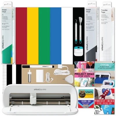 Cricut Joy Xtra Machine with Permanent Smart Vinyl, Transfer Tape, Tools Set - Image 1 of 4