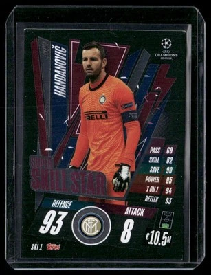 2021 SUPER SKILL STAR SAMIR HANDANOVIC FC INTERNAZIONALE MILANO #SKI 1 - Image 1 of 2