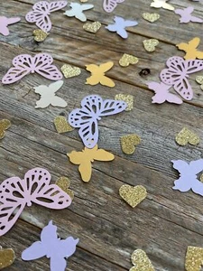 100PCS Butterfly Table ConfettiButterfly Birthday Decorations for Bridal Show... - Picture 1 of 7