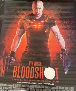 Bloodshot 27x40 Original Theater Double Sided Movie Poster Vin Diesel - Picture 1 of 1