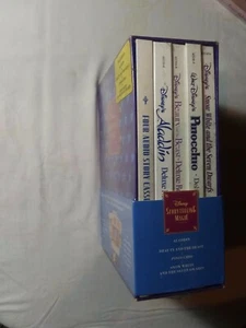 Disney's Storytelling Magic - 4 Books and 4 Story Cassettes - BRAND NEW - RARE - Picture 1 of 7