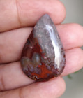 28 Ct Superb 100% Natural Mexican Crazy Lace Agate Pear Cabochon Loose Gemstone