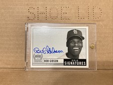 1999 Upper Deck Century Legends Epic Signatures #BG Bob Gibson Auto