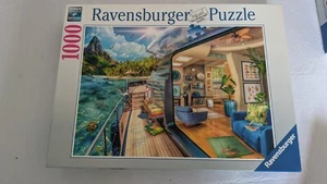 Ravens Uger TROPICAL ISLAND 1000 Piece Jigsaw Puzzle 100% Complete - Picture 1 of 1