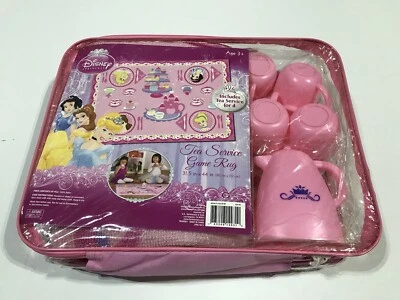 Disney Princess Tea Service Game Rug - Tea Service for 4 people-31.5" X 44" New - Image 1 of 4