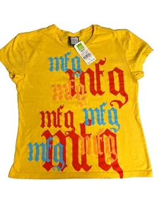 T-shirt Marithe Francois Girbaud bambina etichetta - grandi misure più vicino media - Foto 1 di 13
