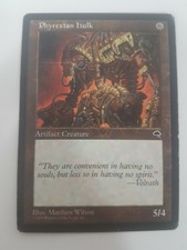 Phyrexian Hulk Magic the Gathering MTG Tempest Artifact Colorless Common