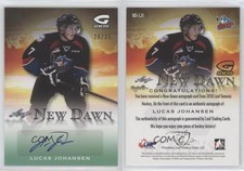2016 Leaf Genesis New Dawn Green /35 Lucas Johansen #ND-LJ1 Auto