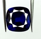 8.50 Ct-Kissen Blauer Saphir Natürlich Edelstein Zertifiziert B23625 Weihnachten