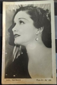 Chile Tobacco Card Polo O-29 Gail Patrick