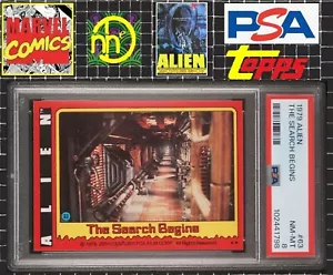 1979 Topps Alien - 63 The Search Begins - PSA 8 NM-MT - Picture 1 of 4