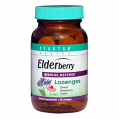 Elderberry+ Lozenges 36 Lozenges By Quantum Health - Image 1 of 1