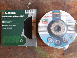 2 x Trenn- und Schruppscheibenset Metall und Stein 125mm - Bild 1 von 1