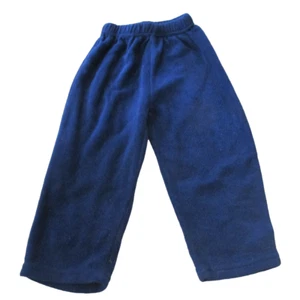 Carters Pull On Fleece Sweatpants Boys Size 24M Blue Elastic Jogger Bottoms - Picture 1 of 2