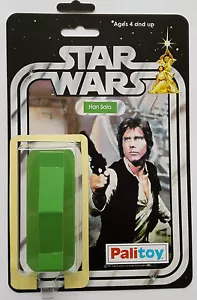 PALITOY HAN SOLO 12 BACK RESTORATION KIT  + SELF ADHESIVE BUBBLE - Picture 1 of 2