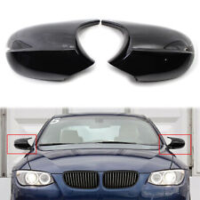 Für BMW E90 3er 2009-2011 Paar Seitenspiegel Abdeckung Kappe glänzend schwarz Auto