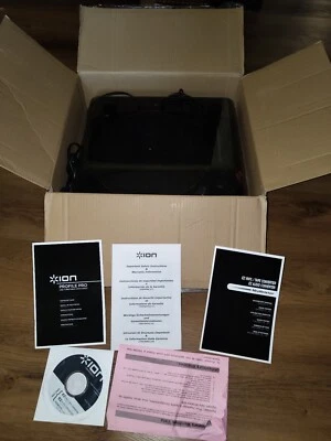 MINT CONDISH ION Profile Pro USB Turntable w/Input 120v MSRP $120 Vinyl Record - Image 1 of 4