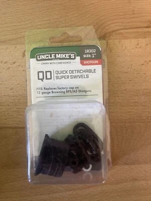 UNCLE MIKE'S Shotgun Sling QD Swivels Uncle Mike’s Mag Cap Super Swivel 12ga Browning BPS/A5