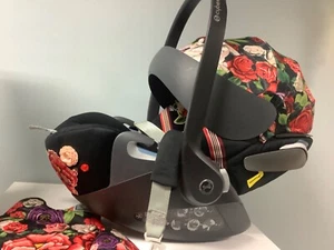 Cybex Z i-Size seggiolino auto spring blossom airbag sedile rialzo passeggino rosa - Foto 1 di 15