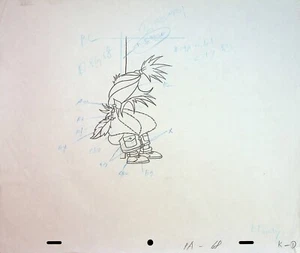 Rude Dog and the Dweebs Production Cartoon Hand Drawn Production Pencil #MF - Picture 1 of 2