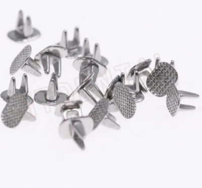 500 Pcs Orthodontics Tongue Tamers Mini Spur Educador Lingual Mesh Base Dental  - Image 1 of 4