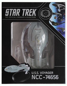 STAR TREK Official Starships USS Voyager NCC-74656 Repack #12 Eaglemoss 2018 - Picture 1 of 9