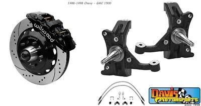 Kit de frenos Wilwood para Chevrolet 88-98 - GMC C1500,14" rotores,6 pistones,2", OBS Foto 1 de 4