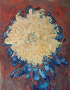 Piet Mondrian Chrysantheme Leinwandbild 16 x 20 - Bild 1 von 4