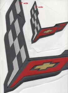 CORVETTE VETTE RACING TEAM GRAND SPORT CORVETTE C8 12" + 5" JUEGO DE 2 PIEZAS adhesivos - Imagen 1 de 3