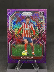 Joao Felix 2020-21 Chronicles Prizm La Liga #9 Purple Mojo Athletico de Madrid - Bild 1 von 2