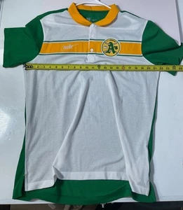 Nuevo Grande NIKE Oakland A’S Cuello Polo Vestido CAMISETA Béisbol MLB Manga Corta - Imagen 1 de 8