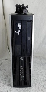 HP Compaq 6200 Pro LA063UT#ABA SFF PC Core I3-2100 3.1GHz 4GB 250GB SEE NOTES - Picture 1 of 6