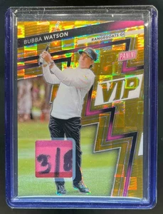2025 Panini NSCC VIP Gold Packs Bubba Watson Gold Prizm Relic #4/5 - Picture 1 of 2