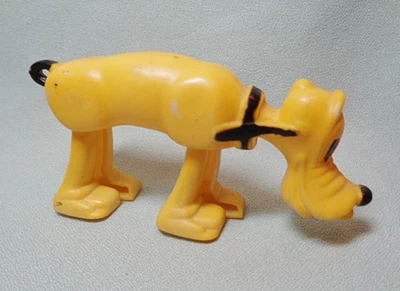 Marx Pluto Ramp Walker 步行玩具 塑料 复古 华特迪士尼制作 — 第 1/4 张图片