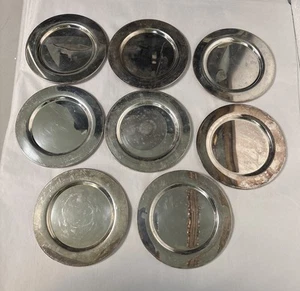 Vintage Wm. A. Rogers Silver Plated Bread or Dessert Plates 8 in set 6 Inches - Picture 1 of 5