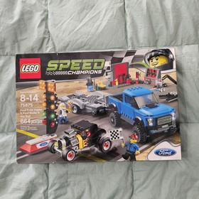 LEGO Speed Champions Ford F-150 Raptor & Model A Hot Rod 75875 NEW RETIRED 2017